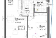 Geförderte Wohnung mit Balkon