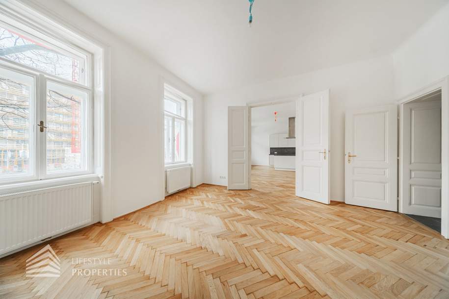 Grosszügige helle 2-Zimmer Altbau-Wohnung in zentraler Lage, Wohnung-kauf, 399.000,€, 1050 Wien 5., Margareten