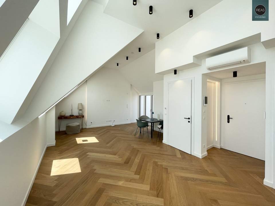Klimatisiertes Smart - Home - Dachgeschoss - Apartment mit 2 Terrassen! Leben im trendigen Ottakring!