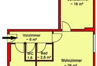 Entzückende 2-Zimmer mit Gemeinschaftsgarten nahe Purkersdorfer Hauptplatz