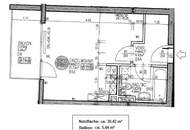 Herrliche 1-Zimmer Wohnung mit Balkon - Nähe Rathaus
