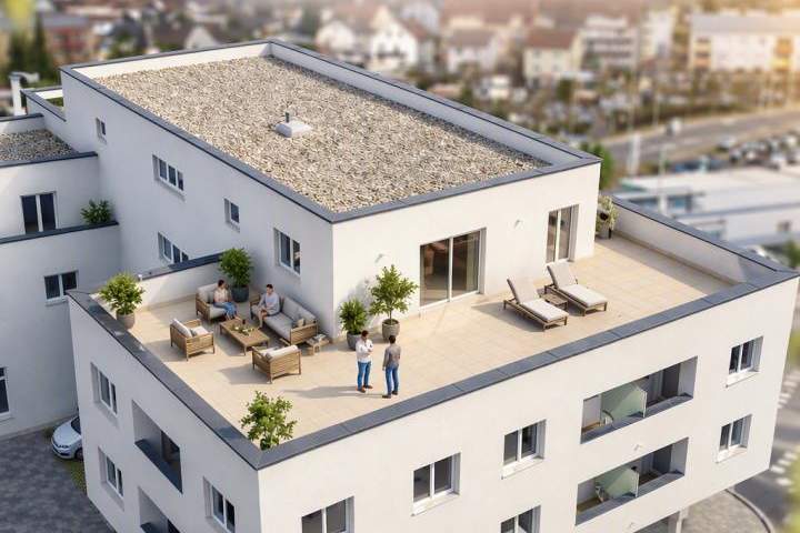 🏡 Modern Living - Wohnen mit Penthouse-Feeling im Stadtzentrum Traun Top 12, Wohnung-kauf, 389.000,€, 4050 Linz-Land