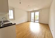 Neubauwohnung an der Dresdner Straße - hofseitiges Schlafzimmer