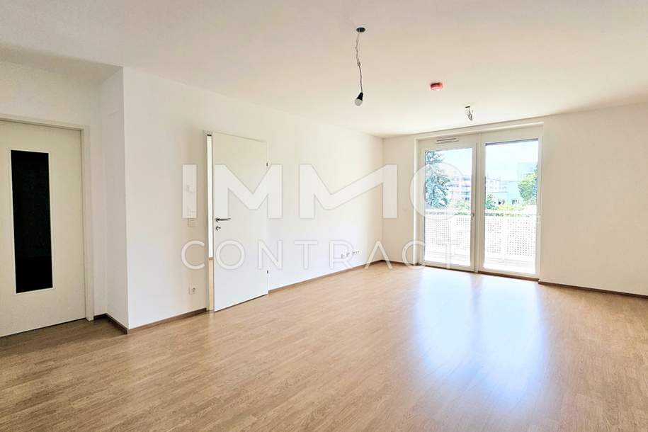 Neuer Preis!! Perfekte 2-Zimmer-Mietwohnung mit großer Süd-Loggia in zentraler Lage, Wohnung-miete, 868,86,€, 2700 Wiener Neustadt(Stadt)