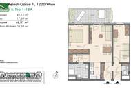 Für Unternehmer und Selbständige! Die innovative Kombination von Wohnen &amp; Arbeiten! - 3-Zimmer Wohnung mit großzügiger Freifläche - Top Lage nahe U1 Kagraner Platz - JETZT ANFRAGEN