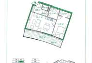 U2 Messe - Tolle 2-Zimmer Loggiawohnung in bester Lage