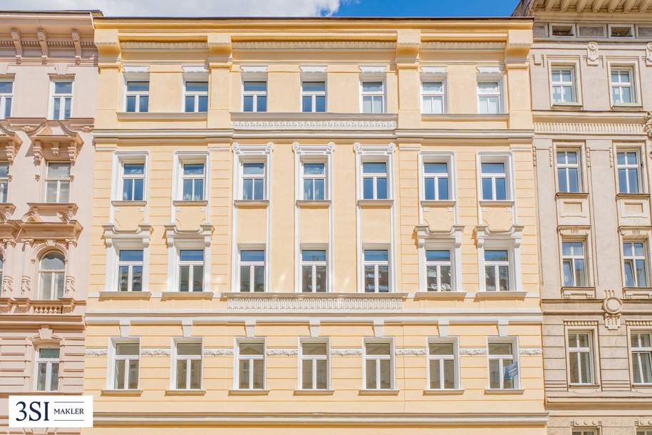 Charmanter 2-Zimmer-Erstbezug im Mezzanin mit Hofruhelage, Wohnung-kauf, 429.000,€, 1090 Wien 9., Alsergrund