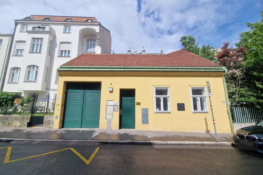 ** Altbaujuwel in Hietzing – Belagsfertig &amp; vielseitig nutzbar - Ob als stilvolle Kanzlei oder charmantes Zuhause - Dieses Haus bietet Ihnen vielfältige Möglichkeiten **, Gewerbeobjekt-kauf, 670.000,€, 1130 Wien 13., Hietzing