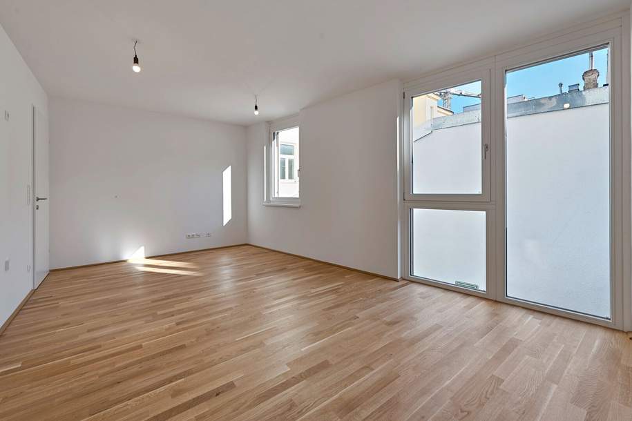 NEU >> moderne 2-Zimmer Vorsorge-Wohnung mit hofseitigem Südwest Balkon >> Nähe Alte Donau, Bahnhof Floridsdorf, Wohnung-kauf, 271.000,€, 1210 Wien 21., Floridsdorf