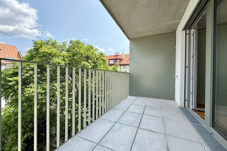 U4 und U6 in 3 Gehminuten | Erstbezug mit großzügigem Balkon | 4. Liftstock | Garagenstellplatz optional, Wohnung-miete, 990,00,€, 1120 Wien 12., Meidling