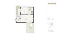 Erstbezug – moderne 2-Zimmer-Wohnung mit Eigengarten