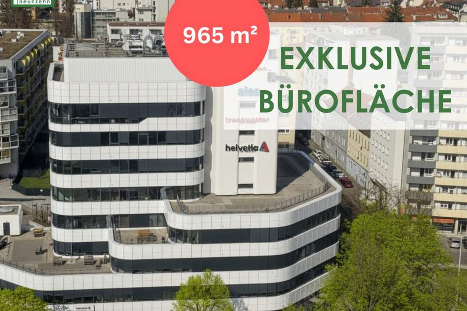 Repräsentative Unternehmenszentrale im Gürtelturm - Standort mit Signalwirkung, Gewerbeobjekt-miete, 19.058,78,€, 8020 Graz(Stadt)
