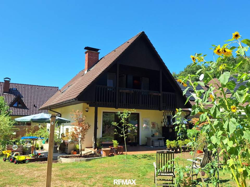 RARITÄT für Naturliebhaber: Schönes Einfamilienhaus mit Eigenwald (ca. 2.300 m²) am Grazer Stadtrand