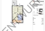FORSTHAUS - gemütliche 1 Zimmer mit Balkon, Erstbezug, provisionsfrei direkt vom Bauträger (FH07)