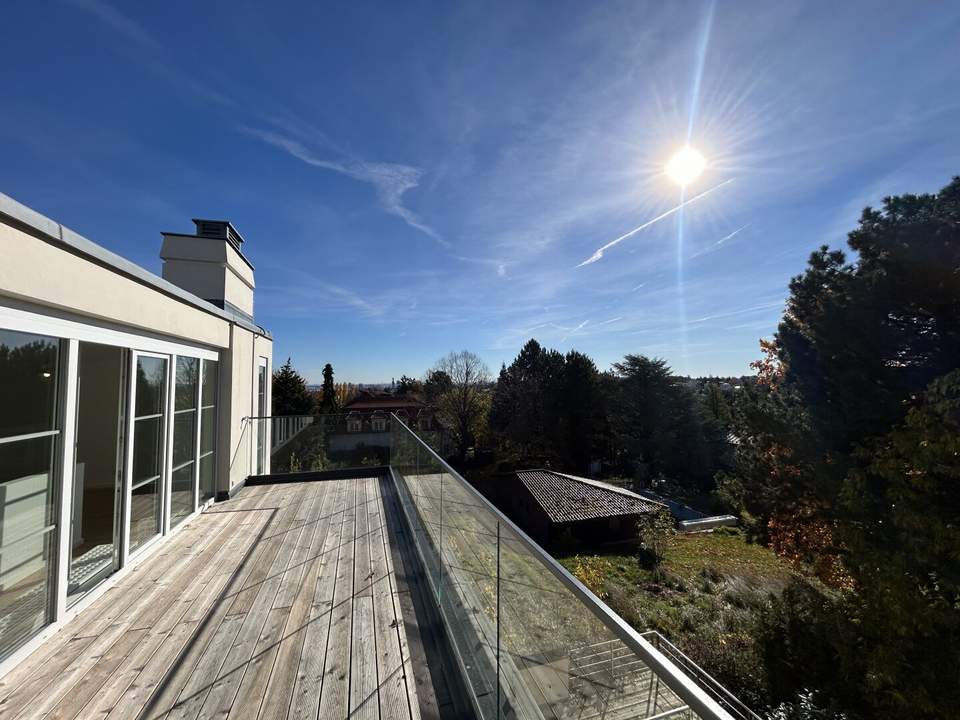 1190! Schöne 4-Zimmer Wohnung mit Galerie, 3 Terrassen und Tiefgaragenplatz! ERSTBEZUG NACH SANIERUNG!