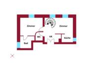 Aktion: Provisionsfrei! Dachterrasse mit Blick auf die Burgruine Rauhenstein | Wohnung verteilt auf 2 Ebenen I Lift I Stellplatz