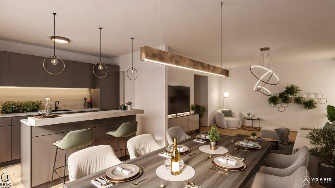 Großzügige 2-Zimmer-Wohnung mit durchdachter Aufteilung und modernem Wohnkomfort