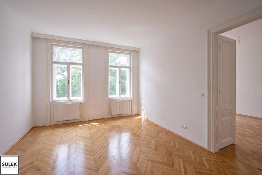 Schönbrunner Allee: 3-Zimmer-Altbauwohnung mit perfekter Aufteilung und Grünblick, Wohnung-kauf, 549.000,€, 1120 Wien 12., Meidling