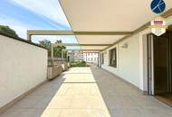Zentrum: 3-Zimmer Wohnung mit 57m² Terrasse / Garage möglich