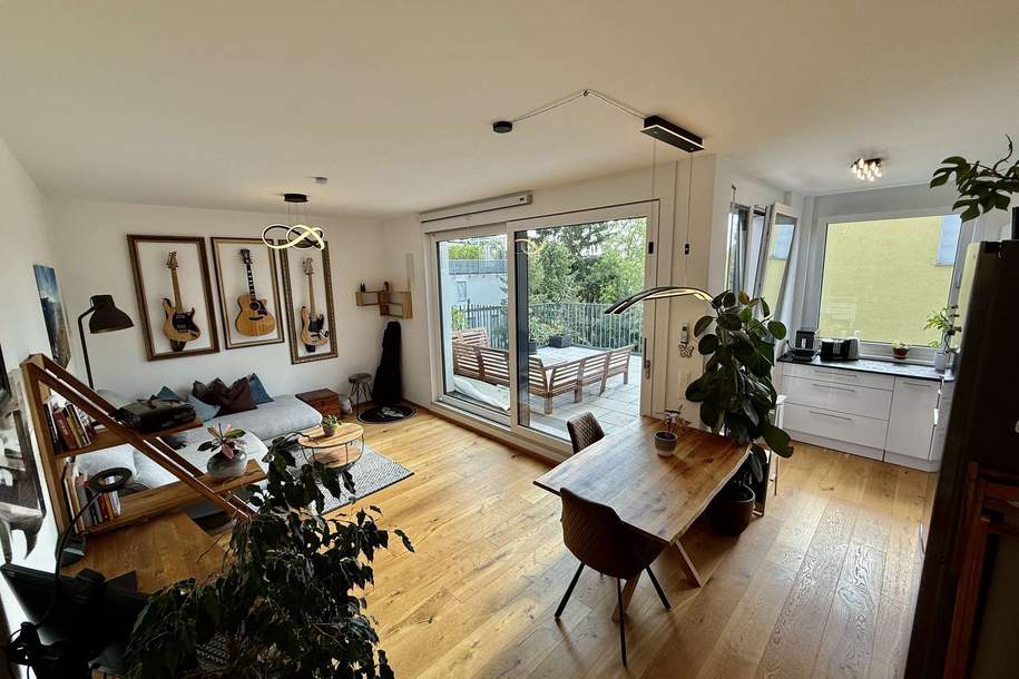 Wohnen an der alten Donau – Stilvoll ausgestattete Neubauwohnung bei Kaisermühlen &amp; Panoramalage, Wohnung-kauf, 499.000,€, 1220 Wien 22., Donaustadt