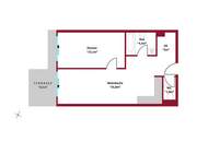 Provisionsfreier Preishammer bei Alte Donau I U1 I Donauzentrum I sonnig helle Terrassenwohnung sofort beziehbar