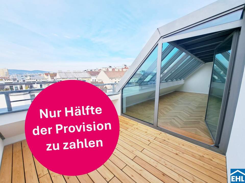 1150 Wien: 4 Zimmer-Dachgeschoß-Maisonettewohnung in U-Bahn-Nähe!