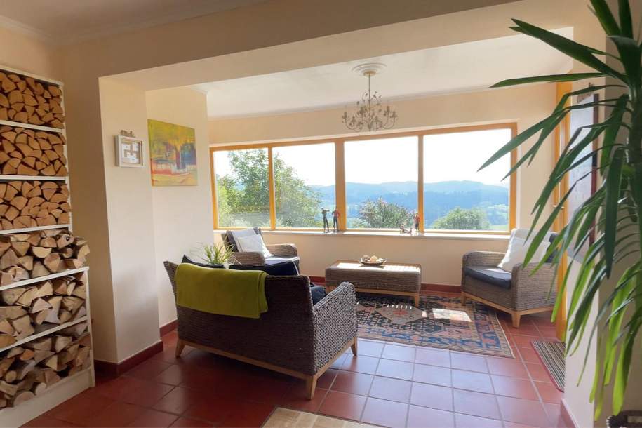 Wohnen im Grünen – Entschleunigung mit Panoramablick, Haus-kauf, 550.000,€, 9554 Feldkirchen