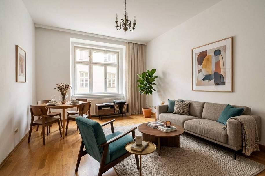 Hallo Urania, hallo Prater - das Beste aus beiden Welten, Wohnung-kauf, 299.000,€, 1020 Wien 2., Leopoldstadt