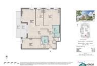 zentral angeordnete 4-Zimmerwohnung mit zwei Bädern und Loggia - Wohn(t)raum im Tullnerfeld - im Grünen wohnen, aber in der Stadt arbeiten - Tiefgaragenplatz auf Anfrage