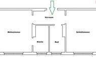 Erstbezug nach Komplettsanierung - kompakte 2-Zimmerwohnung mit Lift!