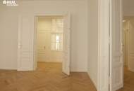 Nahe Stephansplatz - ERSTBEZUG - erstklassig sanierte Altbauwohnung mit kleiner Loggia im Jahrhundertwendehaus