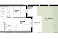 Fantastische 2-Zimmer-Gartenwohnung! Erstbezug! 2 Wohnhäuser in Bestlage – (nur) noch 15 Wohnungen in verschiedenen Größen frei! PROVISIONSFREI!