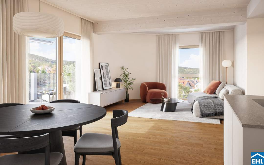 Vorsorge beginnt mit Stadtvillen in Mödling.