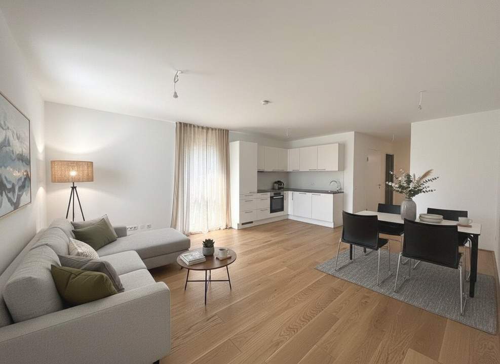 PROVISIONSFREI! Entzückendes, sonniges 2-Zimmer Eigentum mit Balkon und kleinem Garten! 1140!