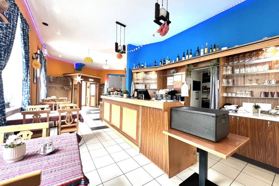 GASTRONOMIELOKAL in Döbling I mit 29m² Schanigarten I sehr großzügig I klimatisiert I großer Keller I hochfrequentierte Lage I Straßenbahnstation direkt gegenüber, Gewerbeobjekt-miete, 2.032,45,€, 1190 Wien 19., Döbling
