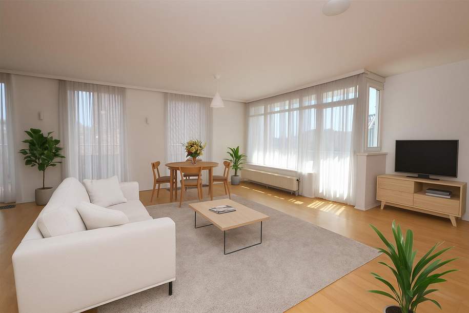 Grün. Ruhig. Großzügig. – Wohnen mit Flair auf 4 Zimmern, Wohnung-kauf, 645.000,€, 1140 Wien 14., Penzing