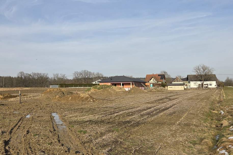 Noch 5 Baugrundstücke an einer Sackgasse in sehr ruhiger Lage mit Ganztagssonne und anteiliger Wegeanlage, Grund und Boden-kauf, 29.370,€, 8483 Südoststeiermark