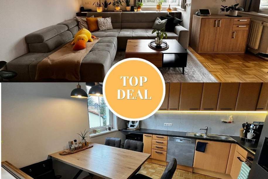 NEUER PREIS - Modern wohnen in Gallspach – renovierte 3-Zimmer-Eigentumswohnung, Wohnung-kauf, 199.000,€, 4713 Grieskirchen