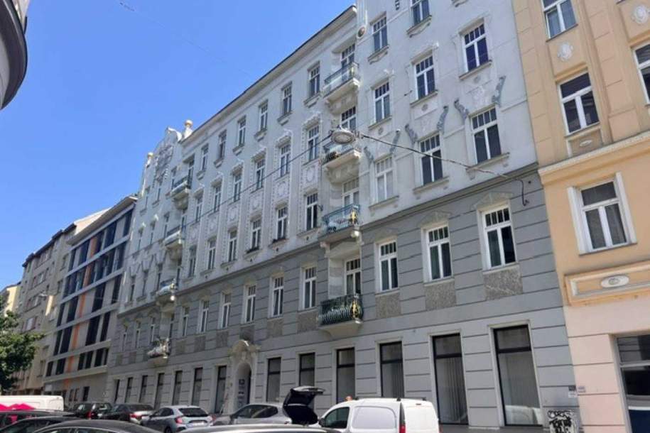 Erdgeschoßflächen in schönem Zinshaus - im Zentrum des 3. Bezirks, Gewerbeobjekt-miete, 1030 Wien 3., Landstraße
