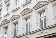 Großzügige Sonnenterrasse + absolute Privatsphäre - Helle 3-Zimmer-Wohnung in eleganter Altbauliegenschaft im 3. Bezirk