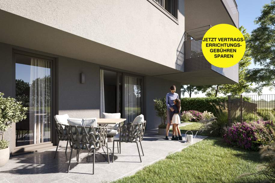 Terrassenglück & Gartenidylle - was wünscht man sich mehr!, Wohnung-kauf, 350.000,€, 1210 Wien 21., Floridsdorf