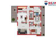 "4-Zimmer-Dachterrassenwohnung mit 2 Terrassen & Mieteinnahmen bis Ende 2026"