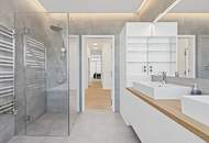 Weitblick: Extravagante Dachgeschosswohnung am Schafberg
