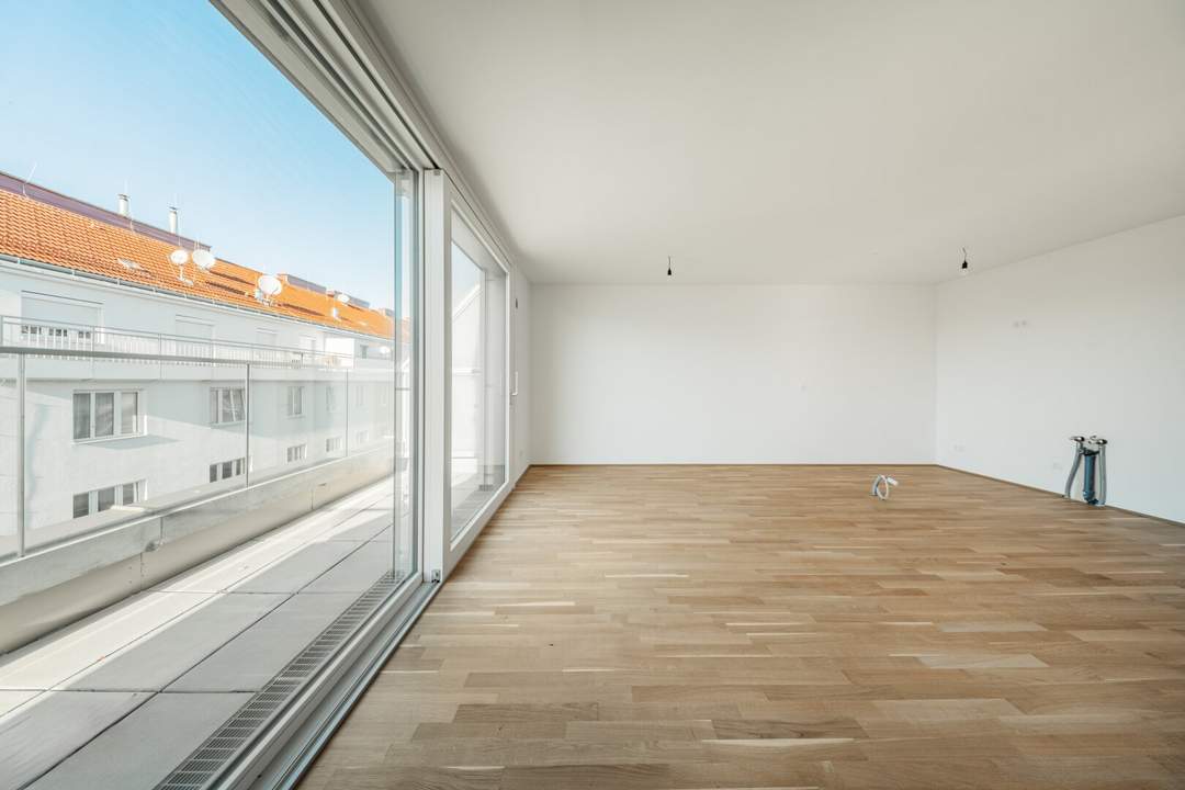 Eck-Wohnung im DG >> neue Traumwohnung der Extraklasse >> Alte Donau, Einbahnstraße