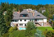 Juwel am Kreuzbergl: Villa St. Martin mit freiem Blick auf die Koschuta und Karawanken über Klagenfurt.