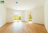 Ihr Garten zum Entspannen im grünen "Hirschfeld" - 3.Zimmer im Erdgeschoss mit Top-Ausstattung (Geothermie,..) - Provisionsfrei