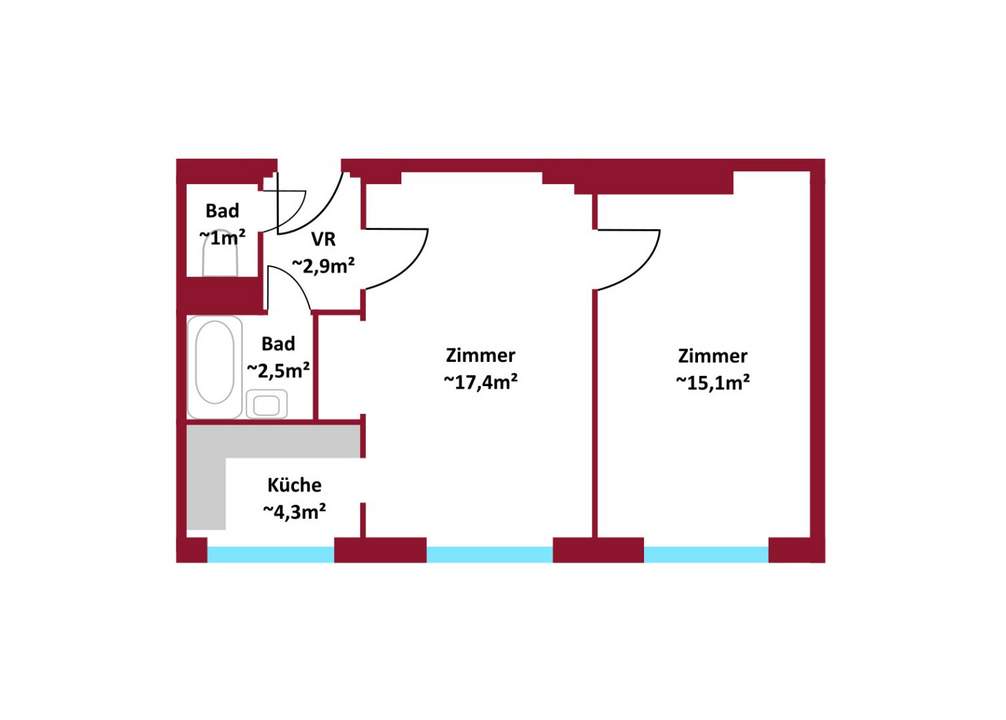 Gestalte dein Zuhause in einer der besten Lagen des 2. Bezirks!