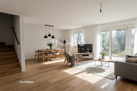 Sonnige, große Doppelhaushälfte mit Doppelcarport als Mietkauf in attraktiver Lage in Ebenfurth, Haus-miete, 1.396,51,€, 2490 Wiener Neustadt(Land)