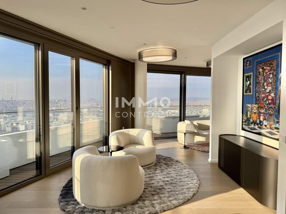 Luxury Residence with breathtaking Skyline Views: DANUBEFLATS Vienna