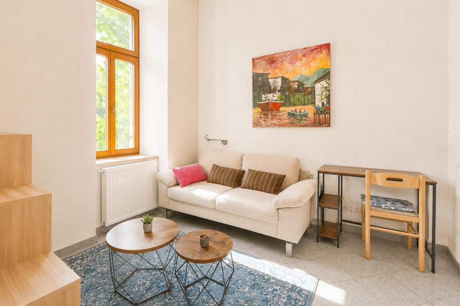 2- Zimmer Altbaucharme nahe Rathaus, Wohnung-kauf, 320.000,€, 1080 Wien 8., Josefstadt